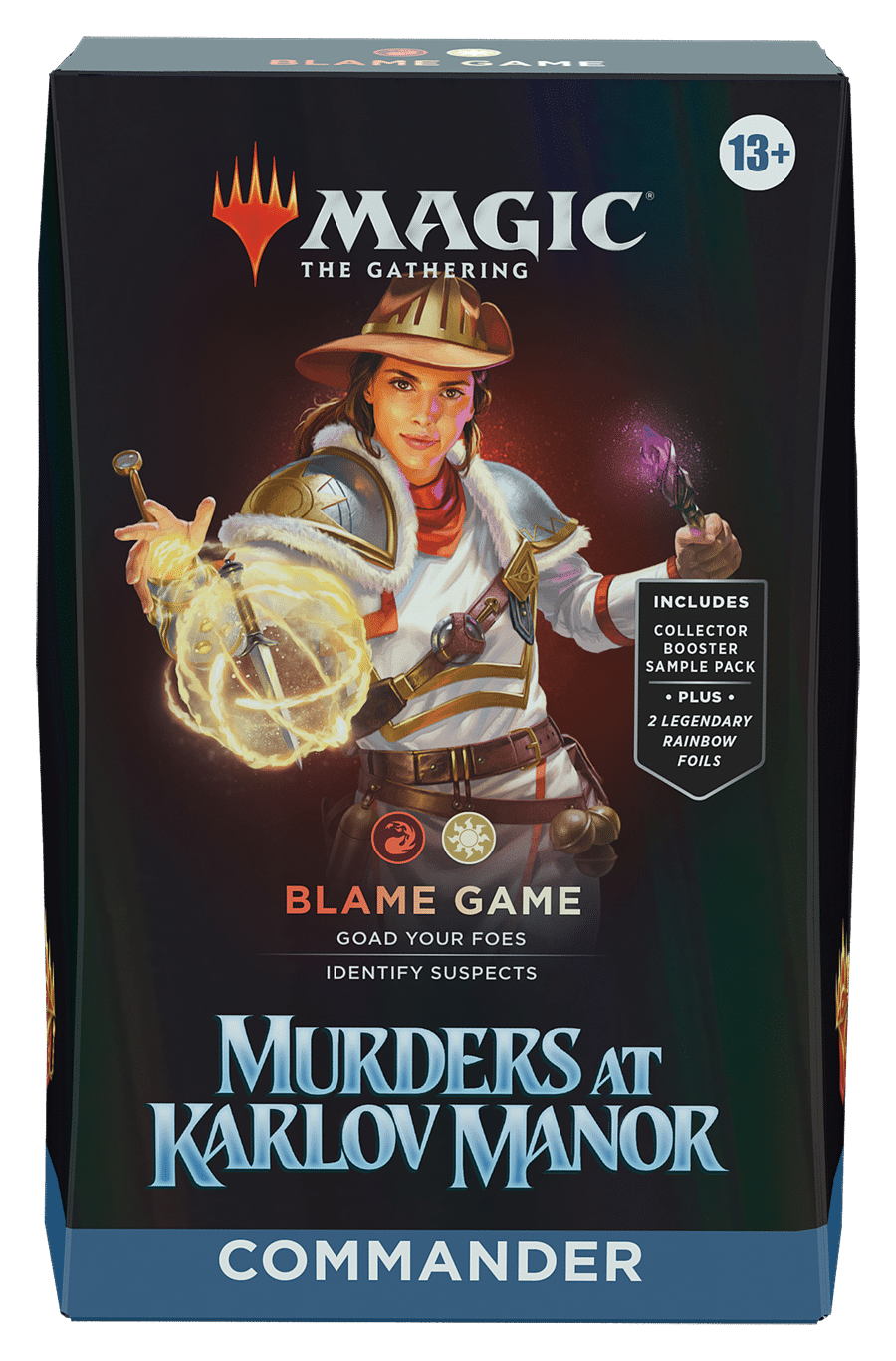 Murders at Karlov Manor Blame Game Commander Deck image 0